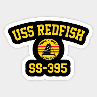 USS Redfish SS-395 Sticker